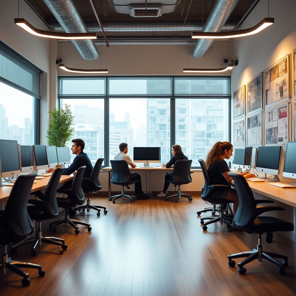 Espacio de clases en CreativoDesign